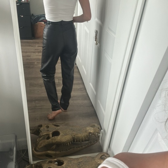 Vintage Leather Firenze Santa Barbara Pants - Picture 3 of 11